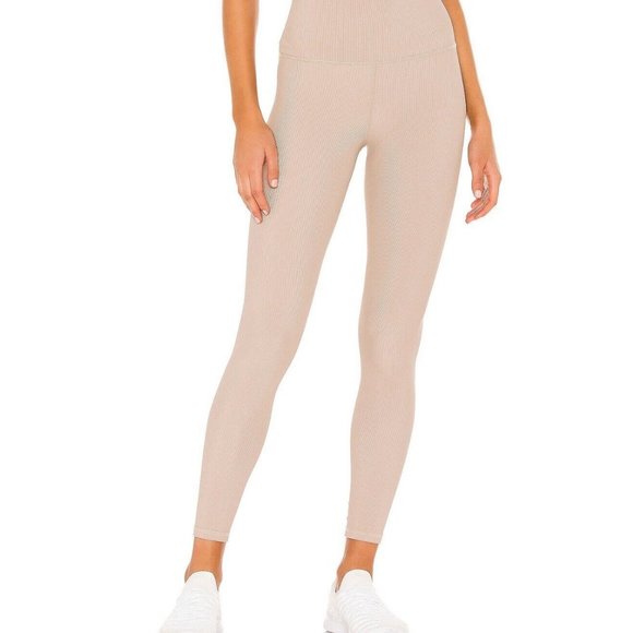Beach Riot Ayla Leggings in Beige Taupe - Size S - Picture 1 of 5